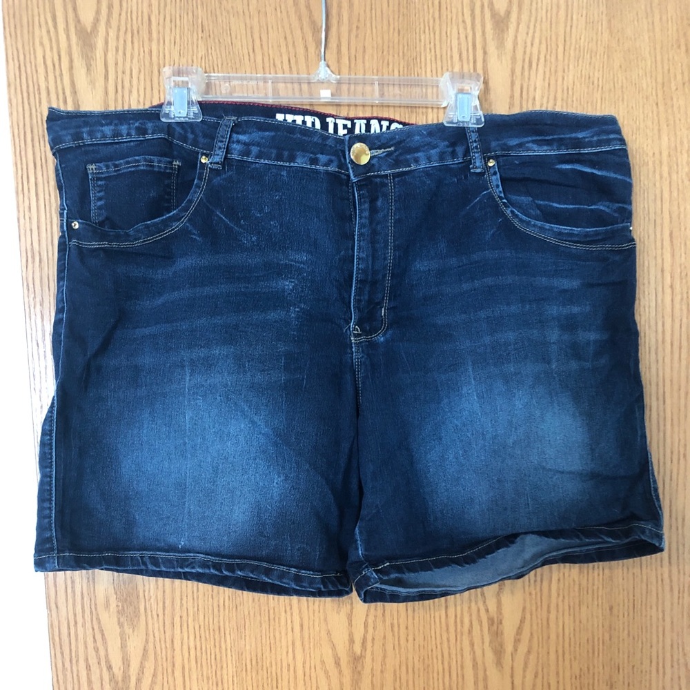 VIP Jeans plus size blue jean shorts